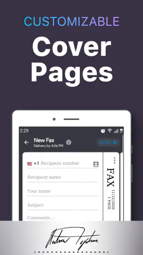 iFax - Send & receive fax app screenshot 10