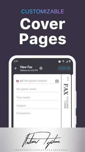 iFax - Send & receive fax app screenshot 4