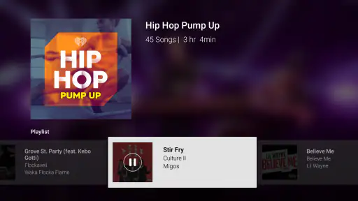 iHeartRadio for Google TV screenshot 5