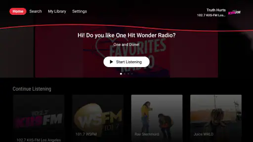 iHeartRadio for Google TV screenshot 8