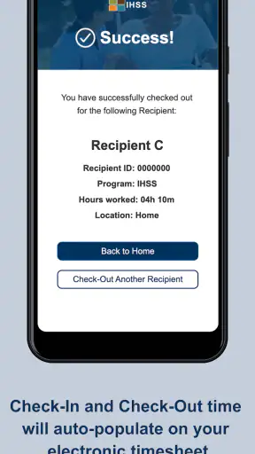 IHSS EVV Mobile App screenshot 4