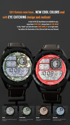 ILLUMINATOR Digital Watch face screenshot 4