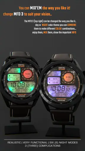 ILLUMINATOR Digital Watch face screenshot 6
