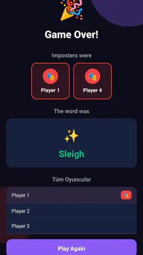Imposter : Word Party Game screenshot 12