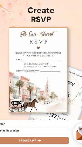 Invitation Card Maker + RSVP screenshot 11
