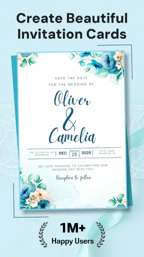 Invitation Card Maker + RSVP screenshot 9