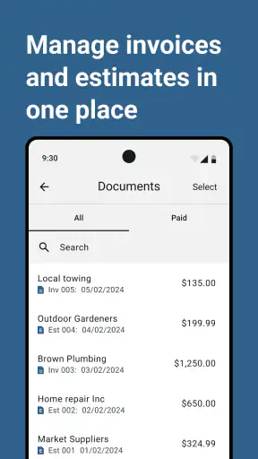 Invoice Maker & Estimate Maker screenshot 3