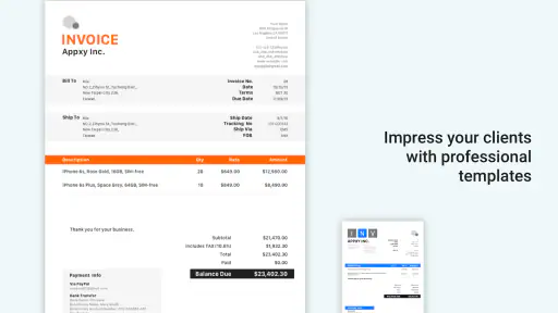 Invoice Maker - Tiny Invoice screenshot 10