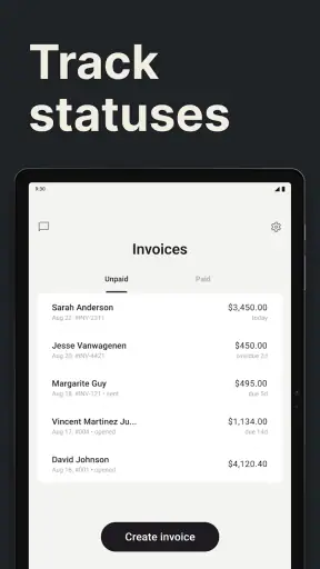 Invoice Maker Tofu & Receipts screenshot 11