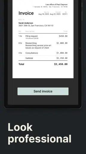 Invoice Maker Tofu & Receipts screenshot 12