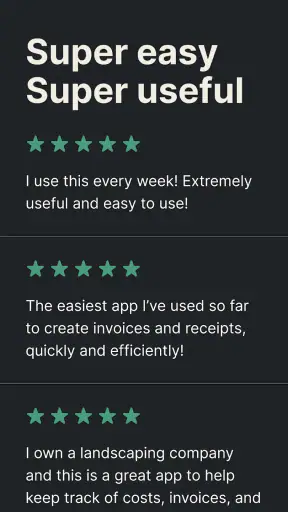 Invoice Maker Tofu & Receipts screenshot 4