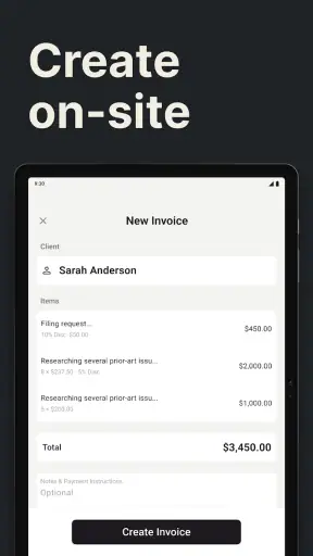 Invoice Maker Tofu & Receipts screenshot 8