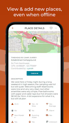 iOverlander screenshot 2