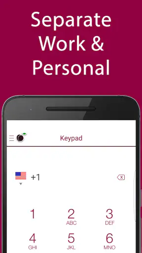 iPlum: 2nd Phone Number App screenshot 1