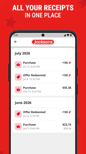 Jacksons Let's Go Rewards screenshot 5