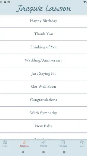 Jacquie Lawson Ecards screenshot 9