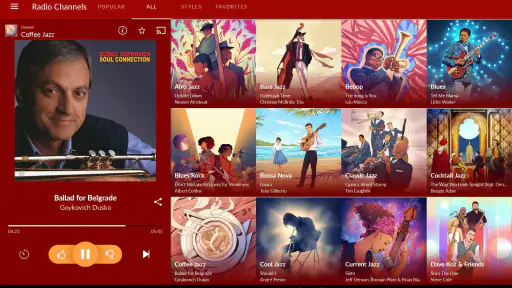 JAZZ MUSIC RADIO screenshot 10