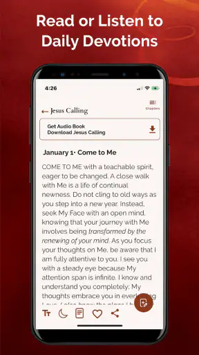 Jesus Calling Daily Devotional screenshot 2