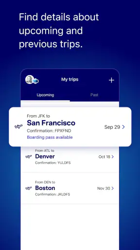 JetBlue screenshot 4