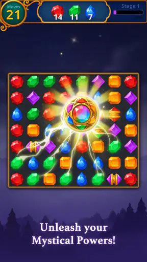 Jewels Magic: Mystery Match 3 screenshot 10