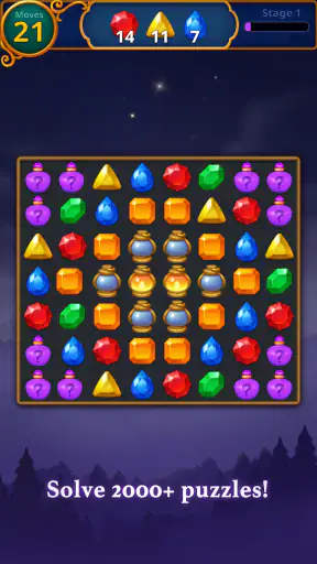 Jewels Magic: Mystery Match 3 screenshot 12