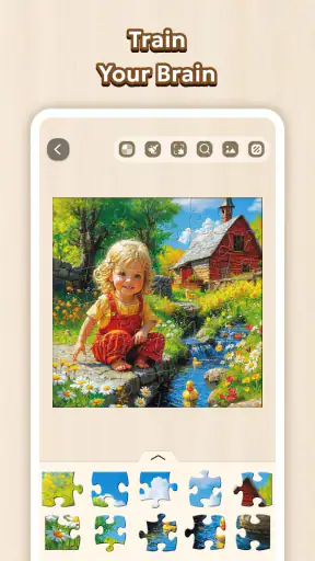 Jigsaw Puzzle - Countryside screenshot 9