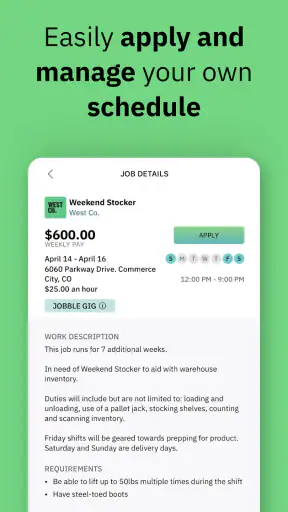 Jobble screenshot 3