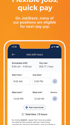 JobStack for Work | Daily Pay screenshot 3