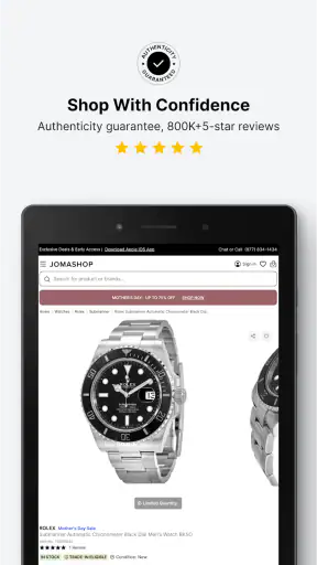 Jomashop - Shop Luxury Fashion screenshot 10