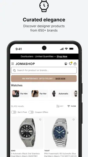 Jomashop - Shop Luxury Fashion screenshot 4