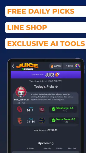 Juice Reel: Bet Tracker & Tips screenshot 12