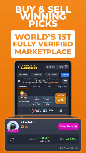 Juice Reel: Bet Tracker & Tips screenshot 9