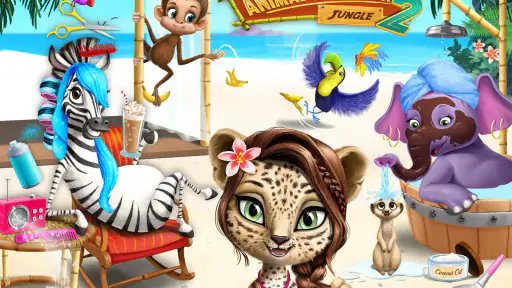 Jungle Animal Hair Salon 2 screenshot 10