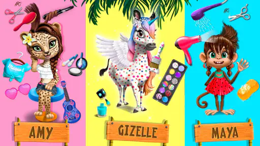Jungle Animal Hair Salon 2 screenshot 4