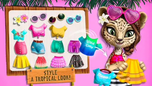 Jungle Animal Hair Salon 2 screenshot 5