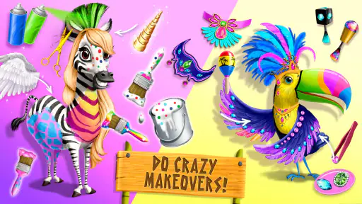 Jungle Animal Hair Salon 2 screenshot 6