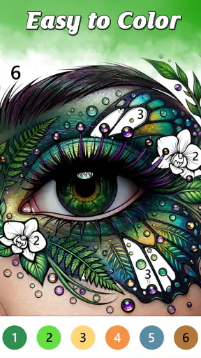 Jungle Color By Number Games screenshot 2