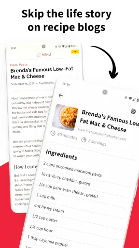 Just the Recipe: Recipe Keeper screenshot 1
