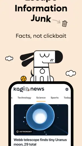 Kagi News screenshot 2