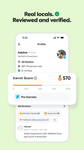 Karrot: Buy & sell locally screenshot 6