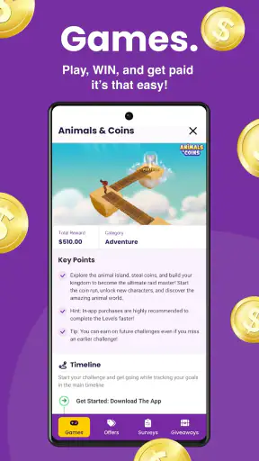 KashKick: Get paid to have fun screenshot 2