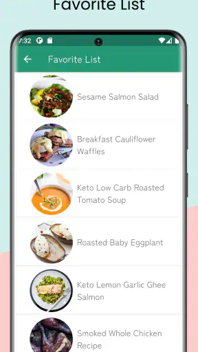 Keto Diet: Low Carb Recipes screenshot 5