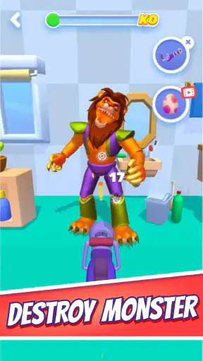 Kick Monster・Smash Giants Game screenshot 5
