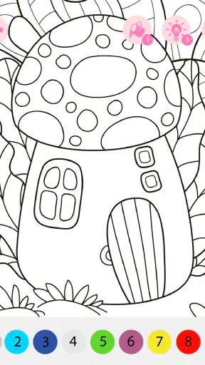 Kids Coloring Book by Numbers screenshot 10