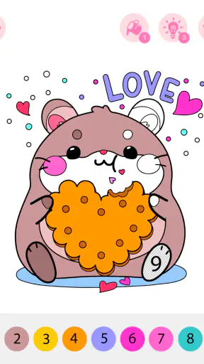 Kids Coloring Book by Numbers screenshot 7
