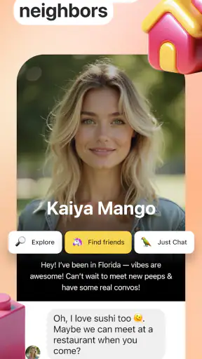Kiki: Chat, Flirt, People Near screenshot 10