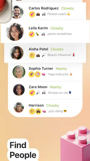 Kiki: Chat, Flirt, People Near screenshot 3