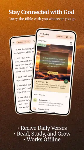 King James Bible (KJV) screenshot 1