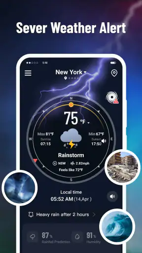 Know Weather: Live Radar screenshot 2