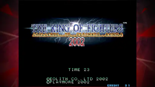 KOF 2002 ACA NEOGEO screenshot 1
